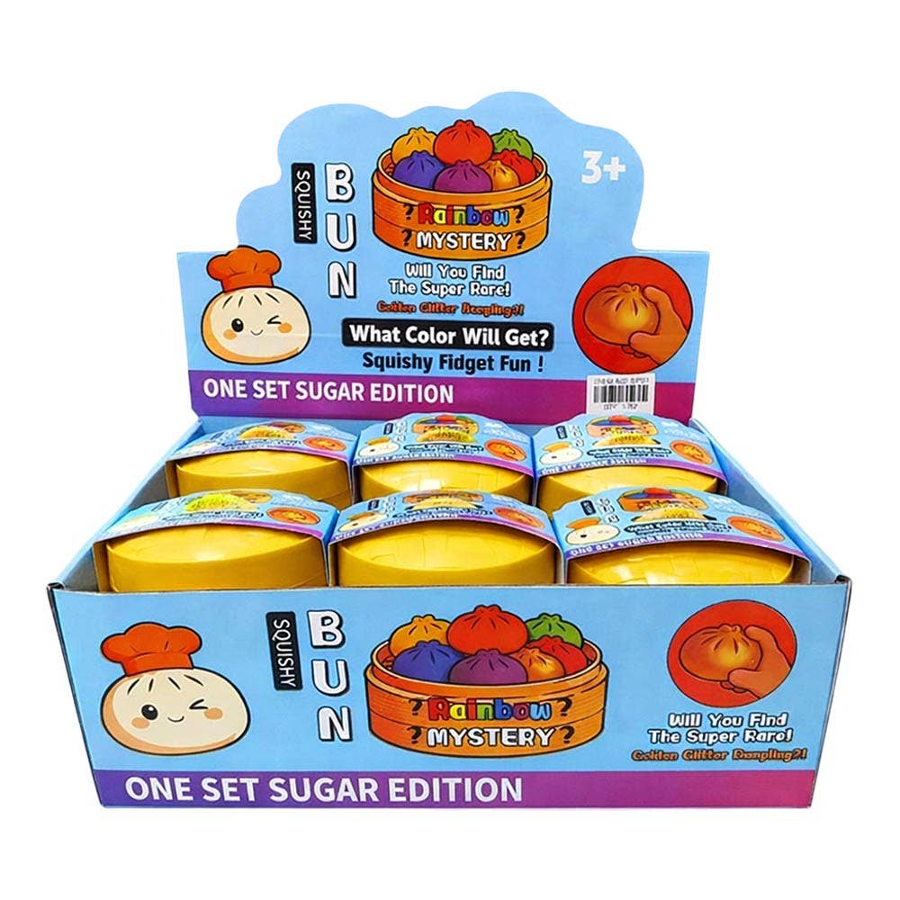 12PCS - Mystery Squishy Dumpling Stress Relief Squeeze Toy