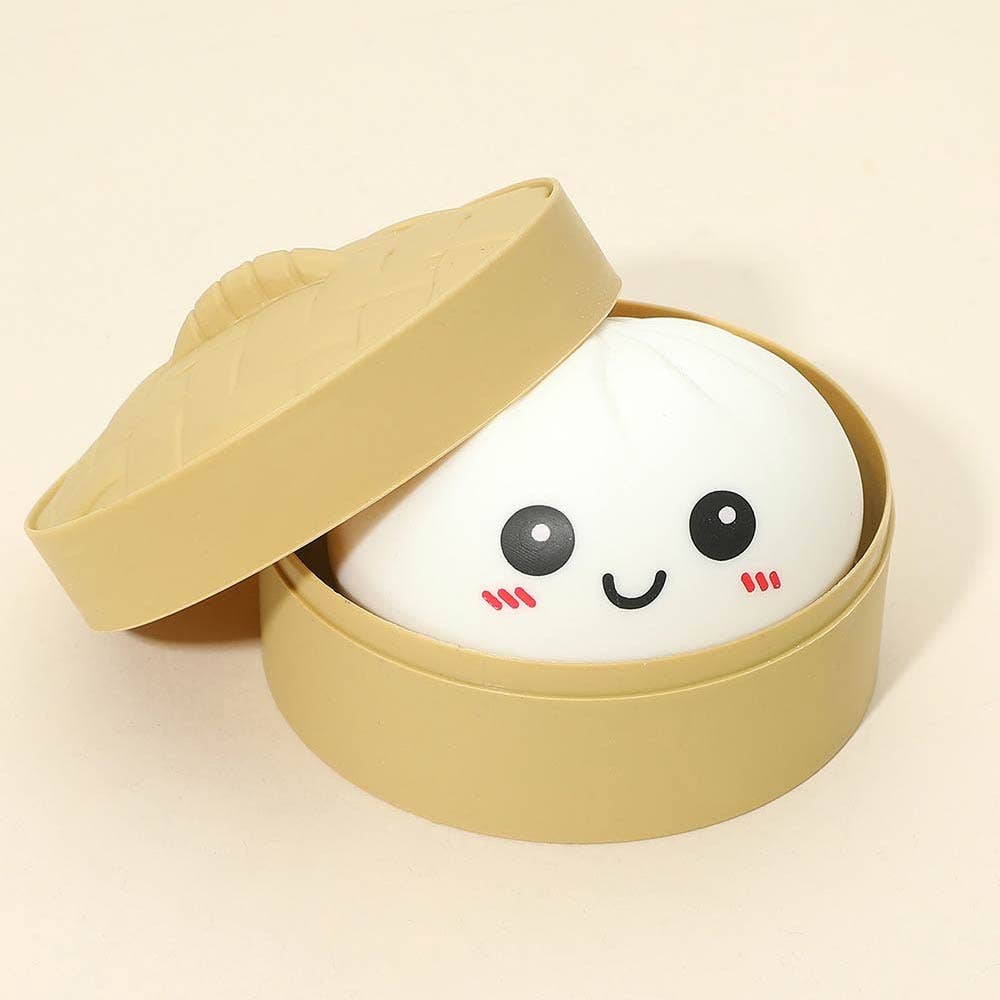 12PCS - Mystery Squishy Dumpling Stress Relief Squeeze Toy