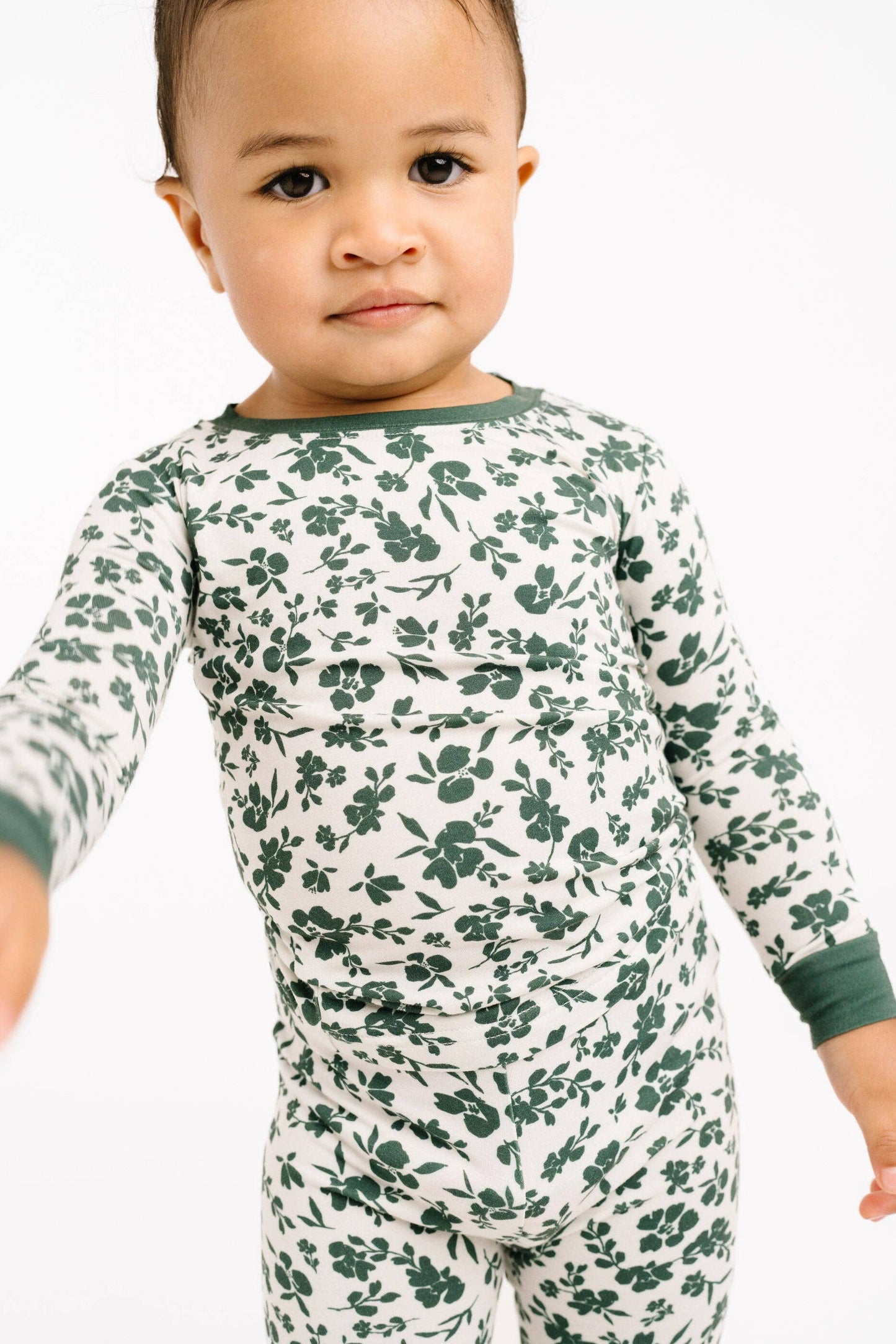 Earthy Floral Bamboo Set