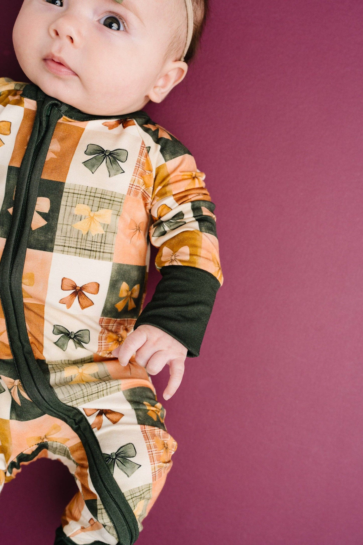 Bow Patchwork Bamboo Sleeper