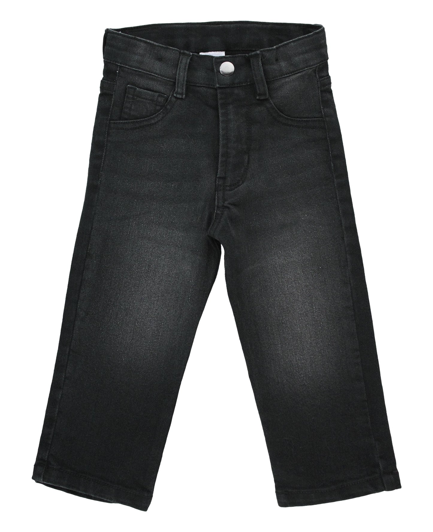Boys Black Wash Denim Jeans