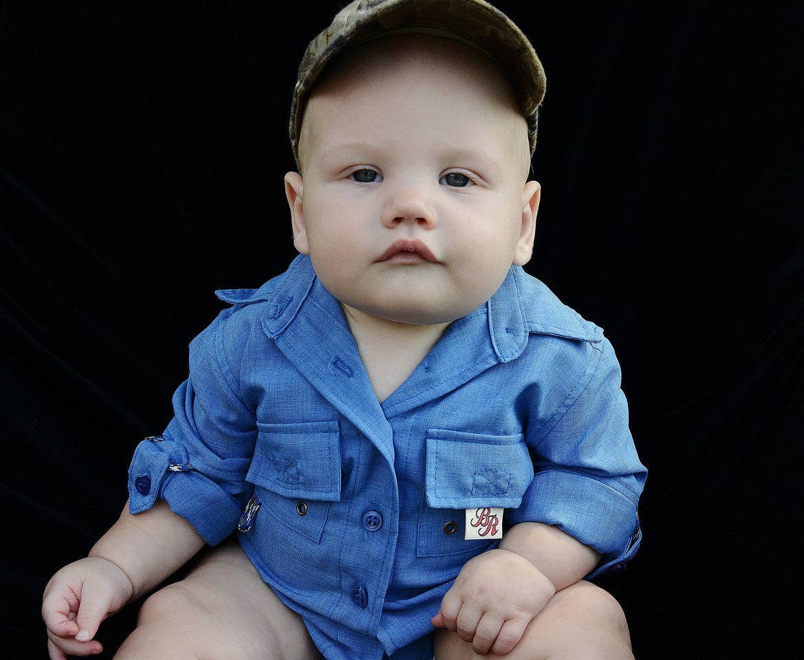 The Original Infant Fishing Shirt - Baby Fishing Onesies
