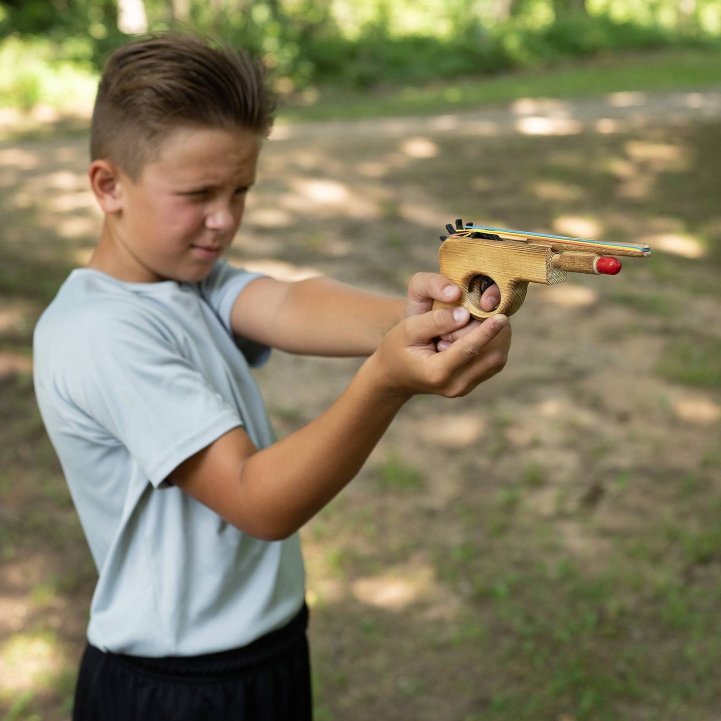 Wooden Rubber Band Pistol
