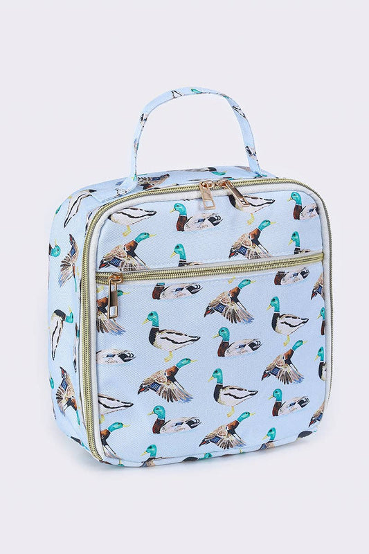 Duck Hunting Printed Lunch Boxes Bag
