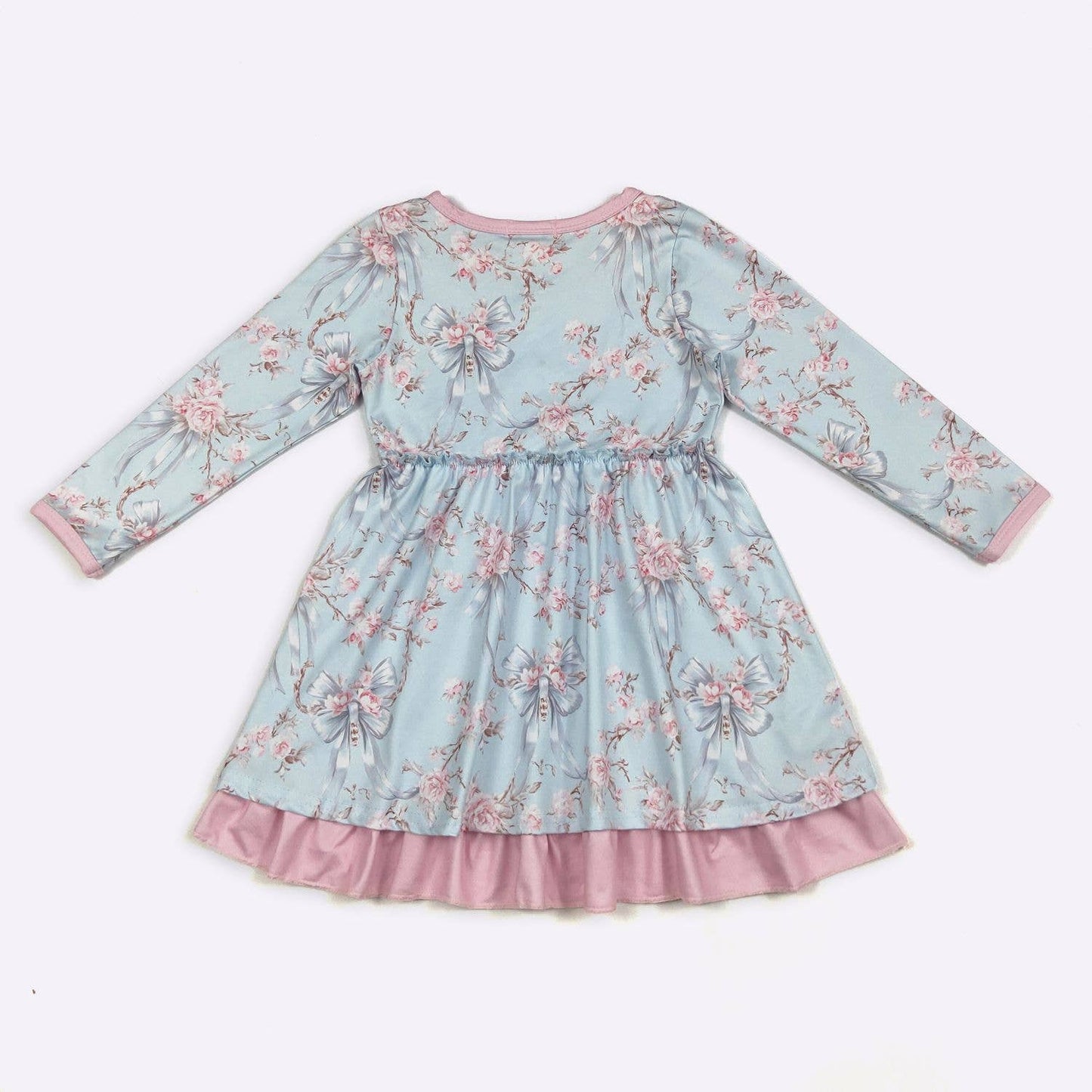 Blue Rose Girls Dress