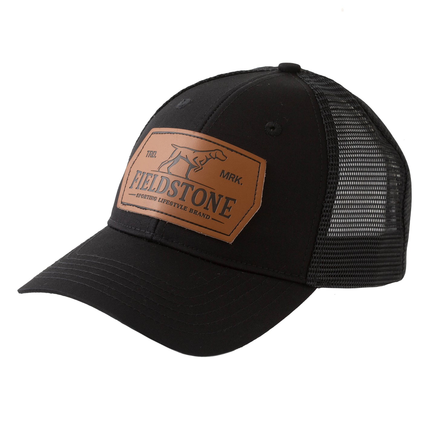 Leather Dog Patch Hat (093)