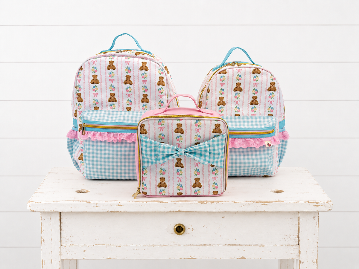 Bree Backpack - Teddy Tea Party