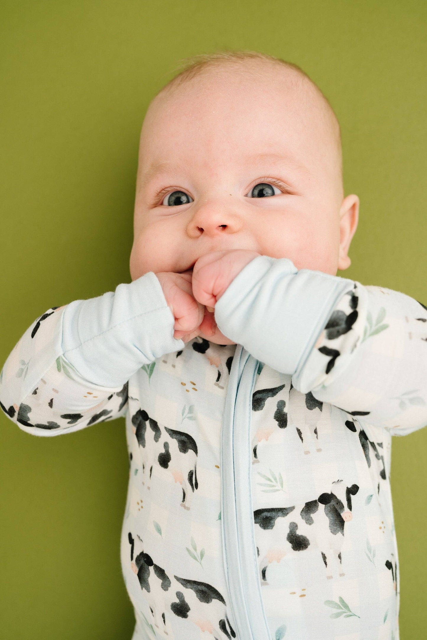 Dairy Cow Bamboo Sleeper