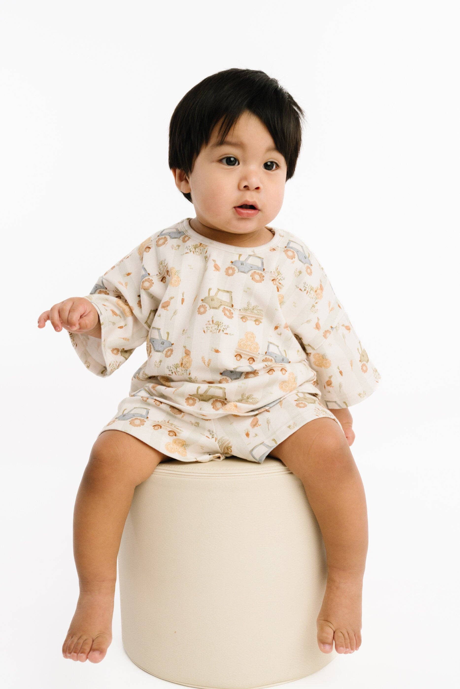 Tractor Trails Slouchy Set