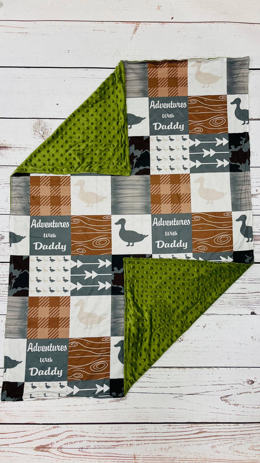 Baby Adventures With Daddy Blanket