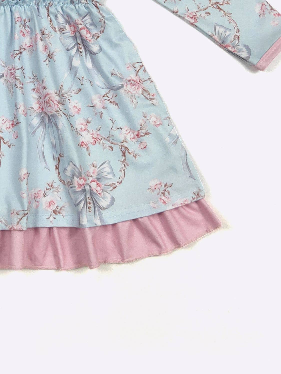 Blue Rose Girls Dress