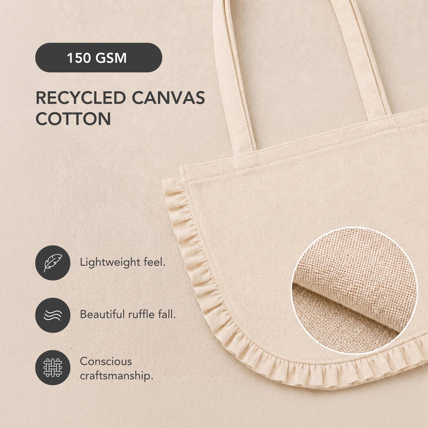 Canvas Pouches | Plain Travel Pouch | MakeUp Pouch