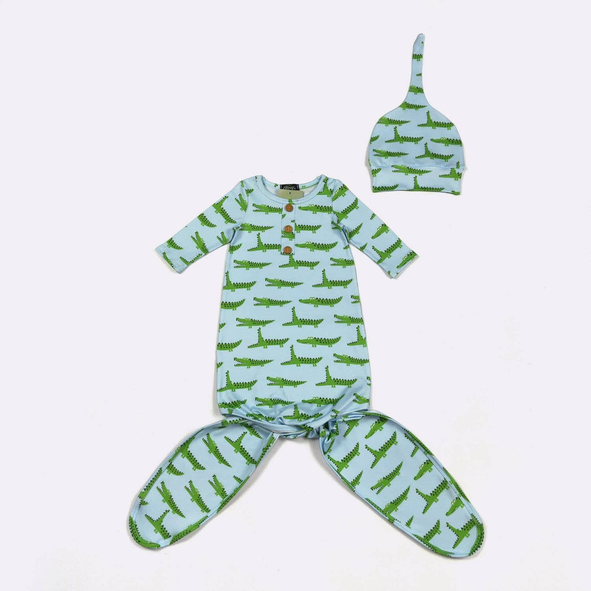 Gator Knotted Gown