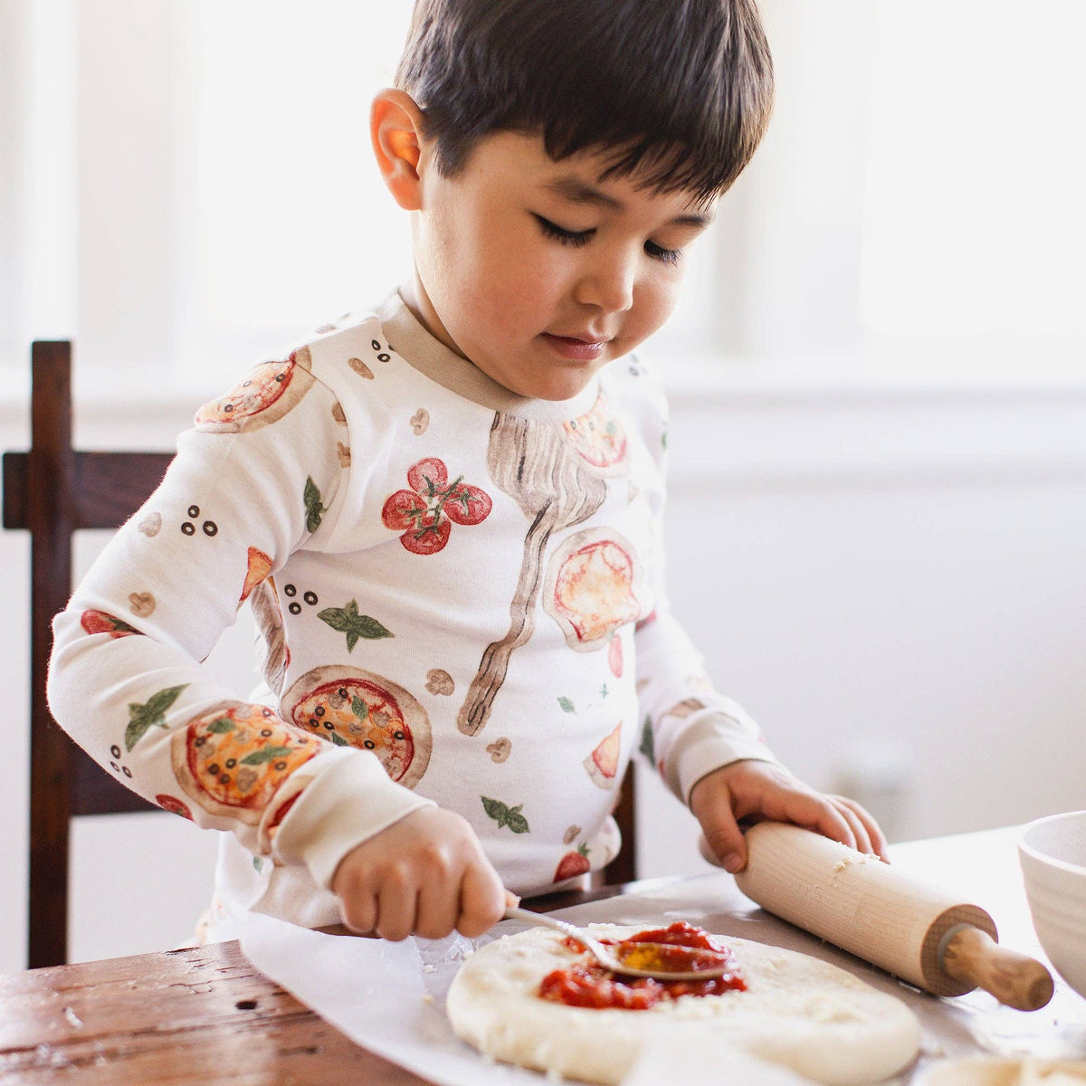 Brick Oven Pizza Kids PJ Set