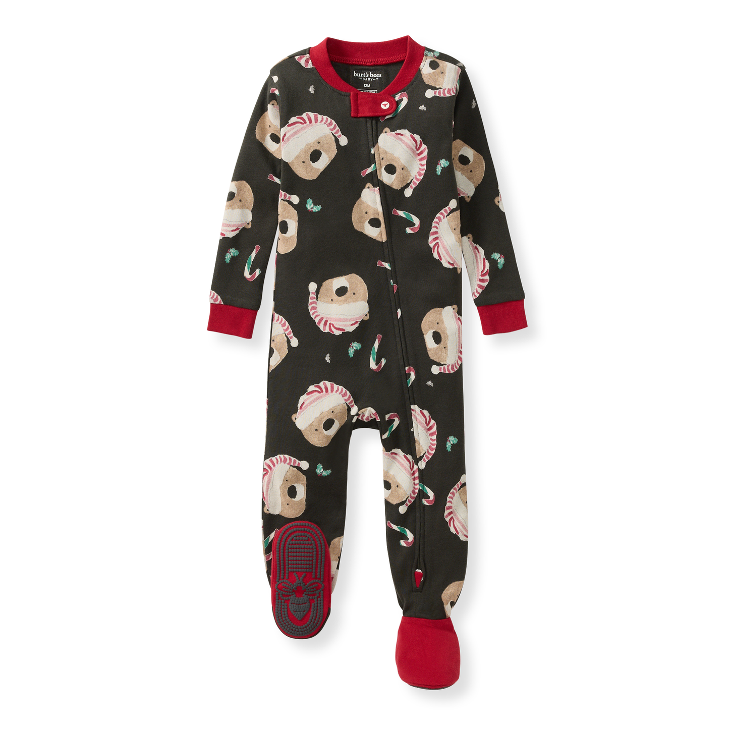 Candy Cane Bears Matching Family Pajamas