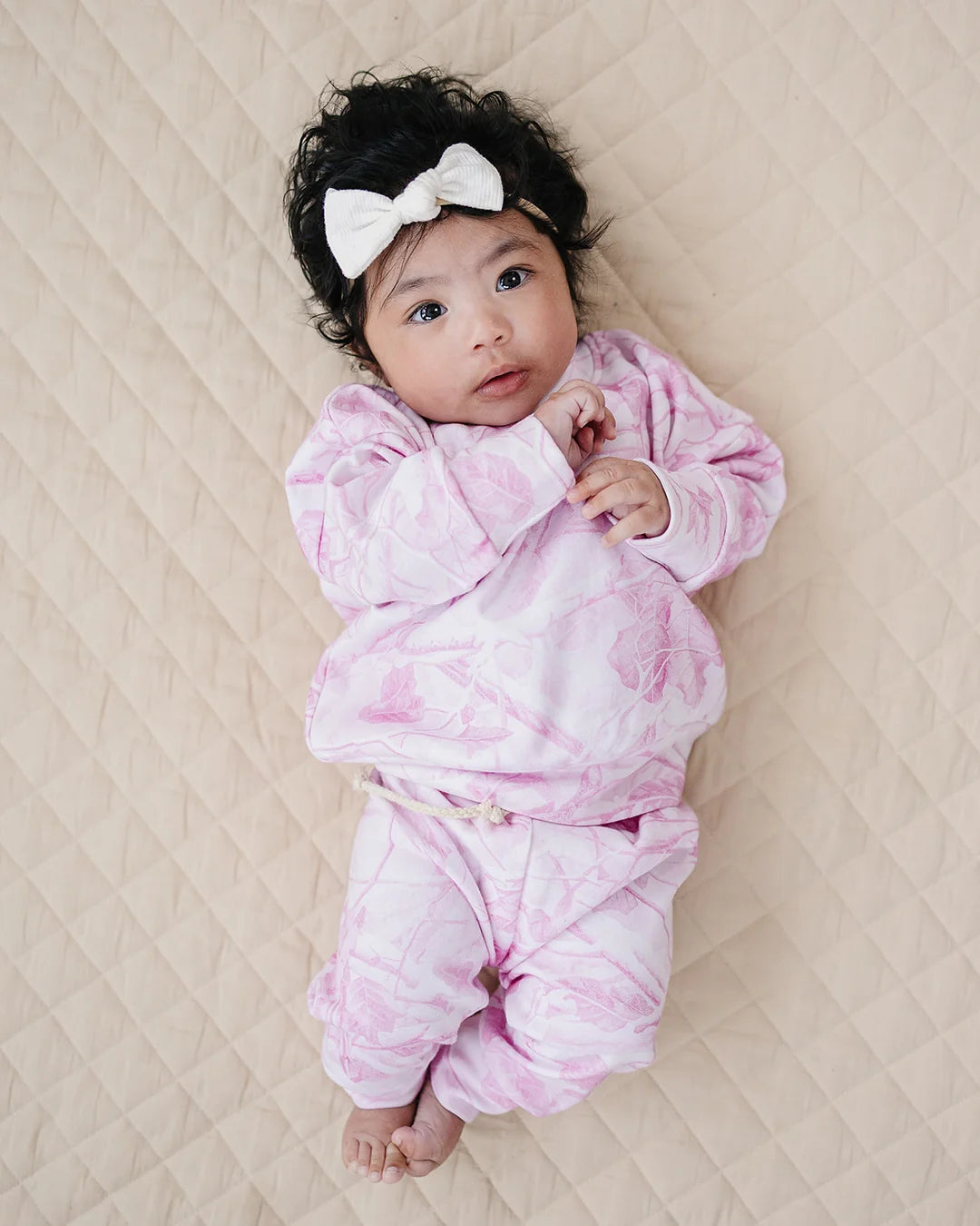 Pink Camo Jogger Set