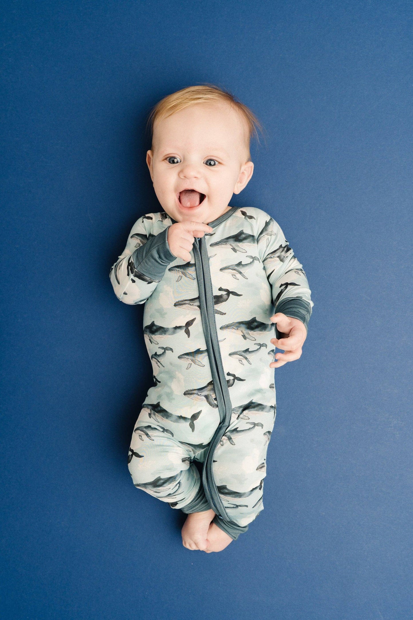 Whale Watch Bamboo Sleeper