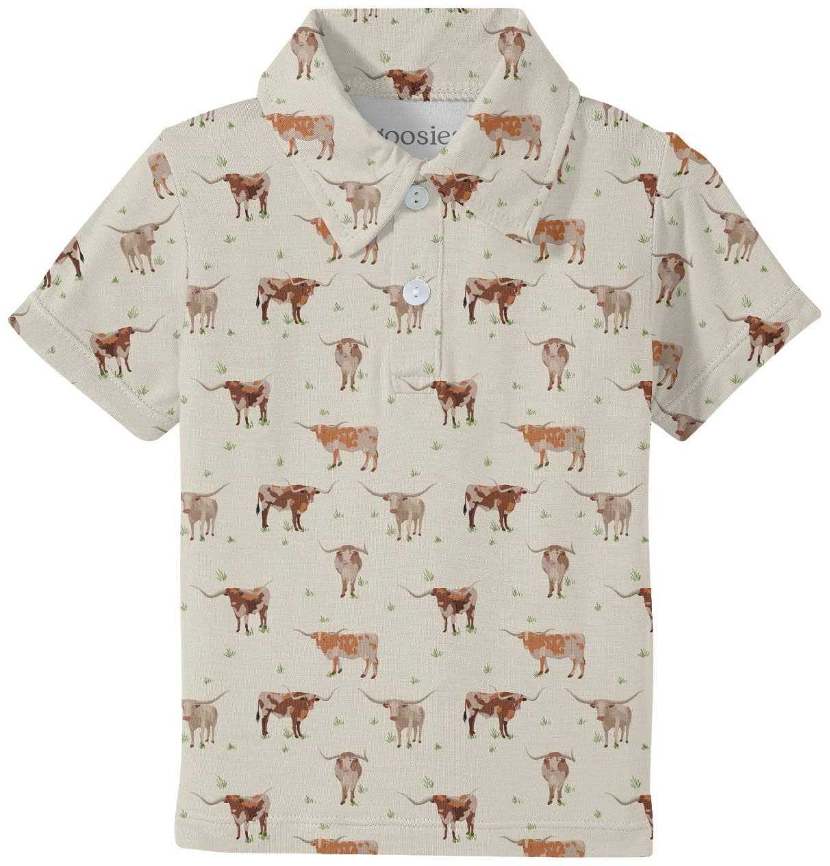 Longhorns Cows - SS Polo Shirt
