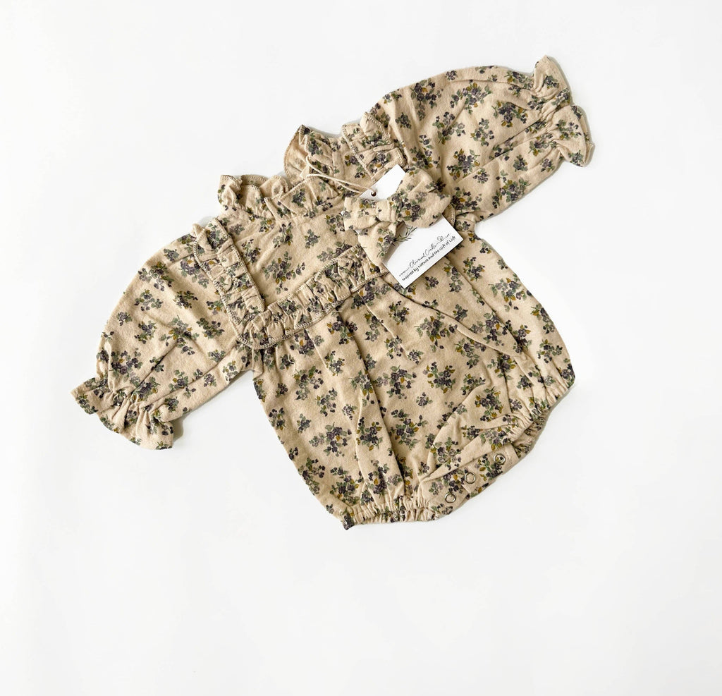 Violla Romper with Bow