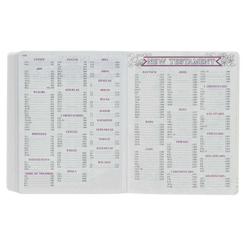 ESV My Creative Bible for Girls Softcover, Pink Floral