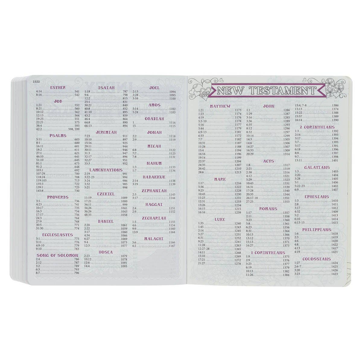 ESV My Creative Bible for Girls Softcover, Pink Floral