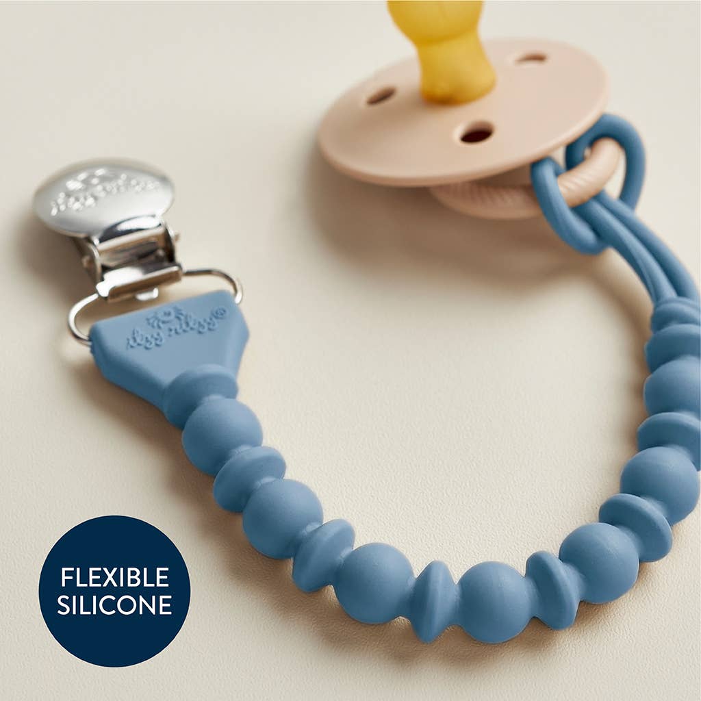 Sweetie Strap™ Silicone One-Piece Pacifier Clips
