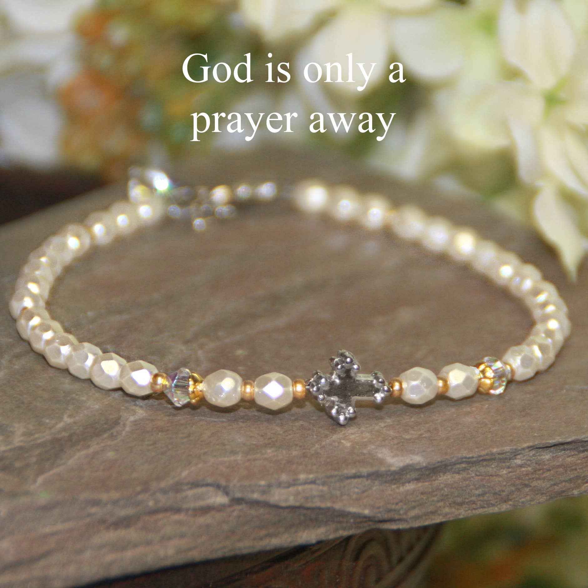 God is only a Prayer away Scripture Jewelry IN-778