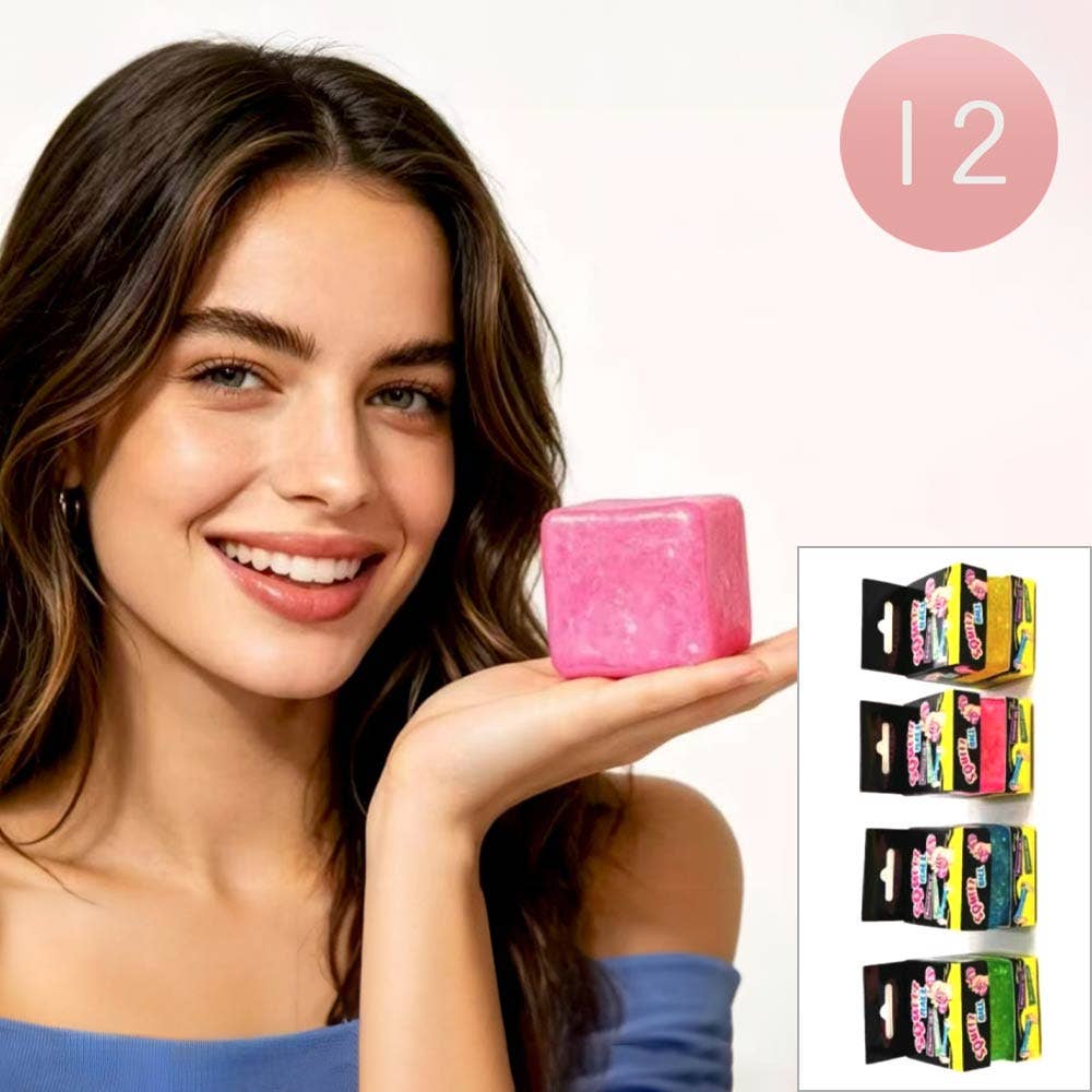 12PCS - Squeeze Stress Relief Cube Ball Toy