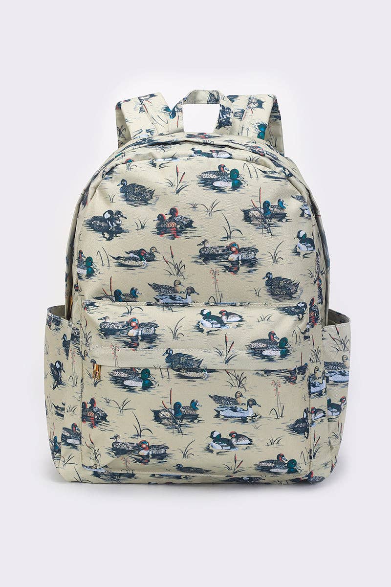 Kids Duck Printed Backpack
