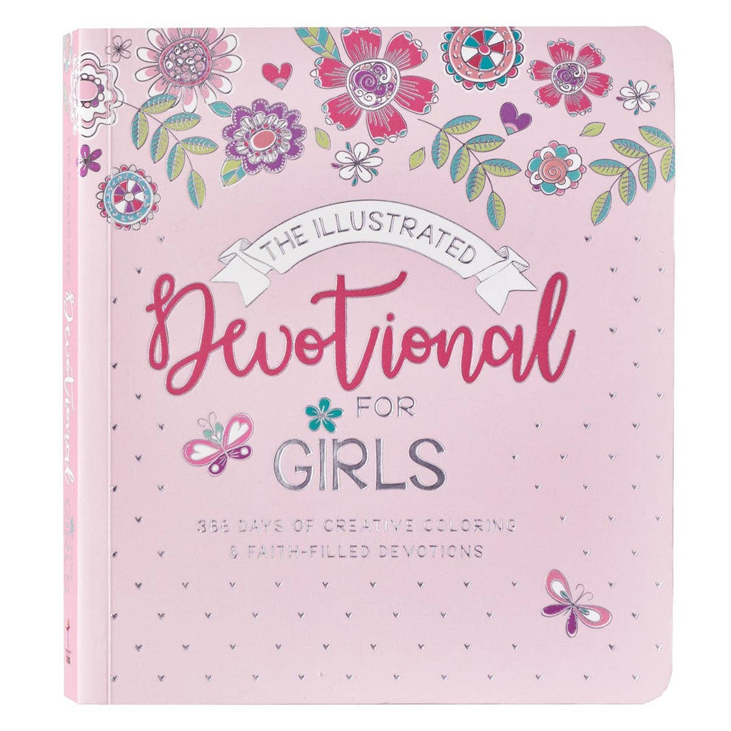 Kid Book Illustrated Devotional for Girls Softcover