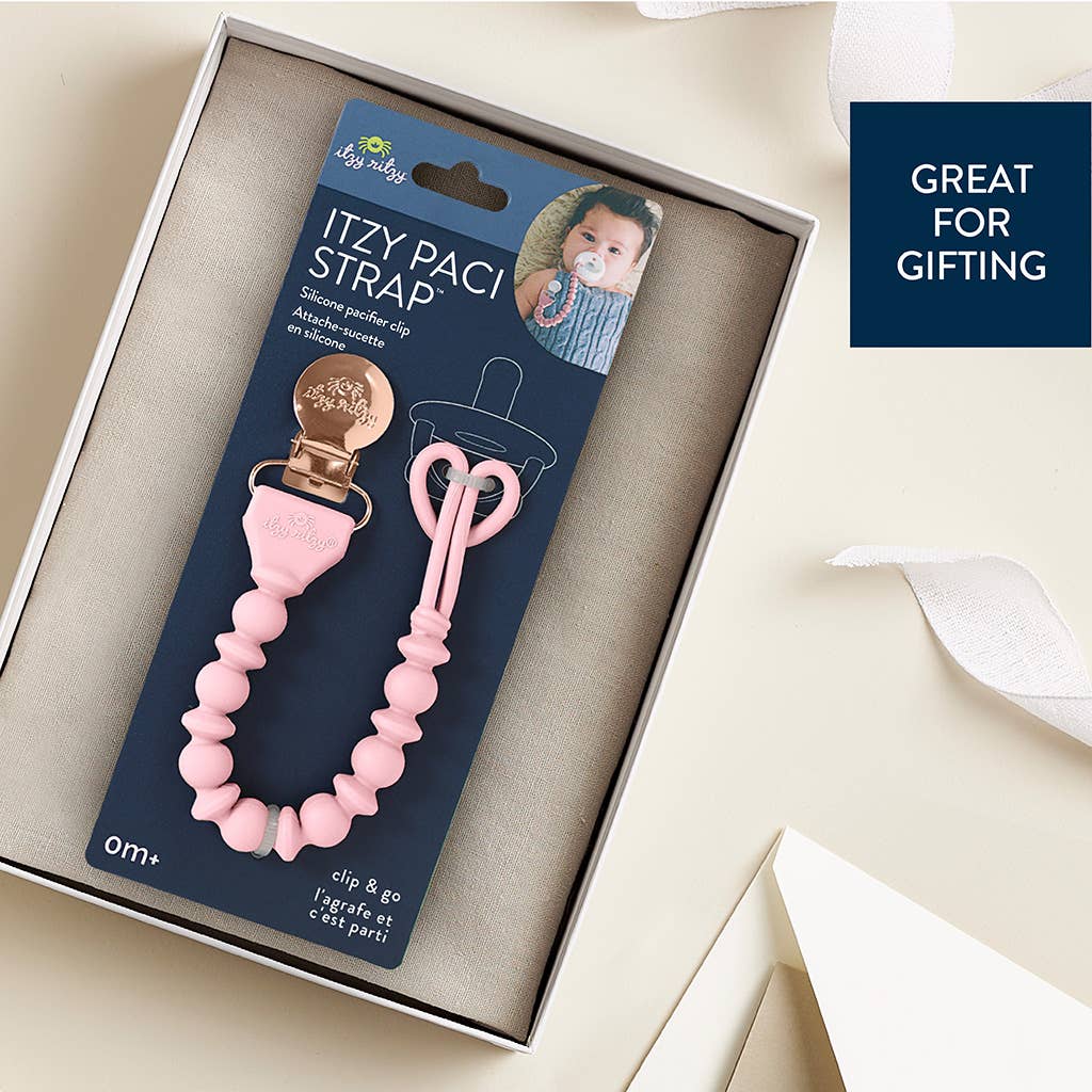Sweetie Strap™ Silicone One-Piece Pacifier Clips