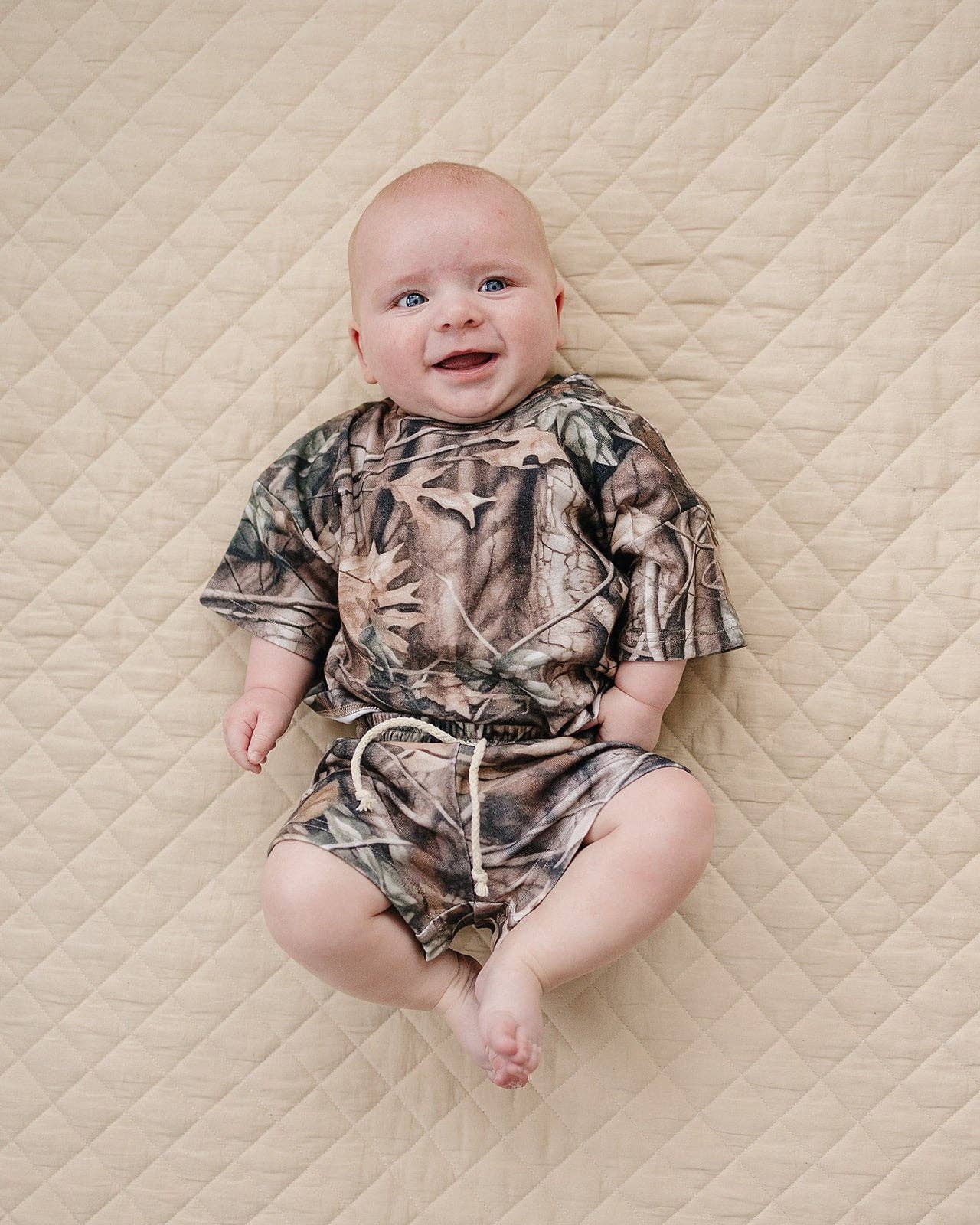 Shorts Set | Brown Camo