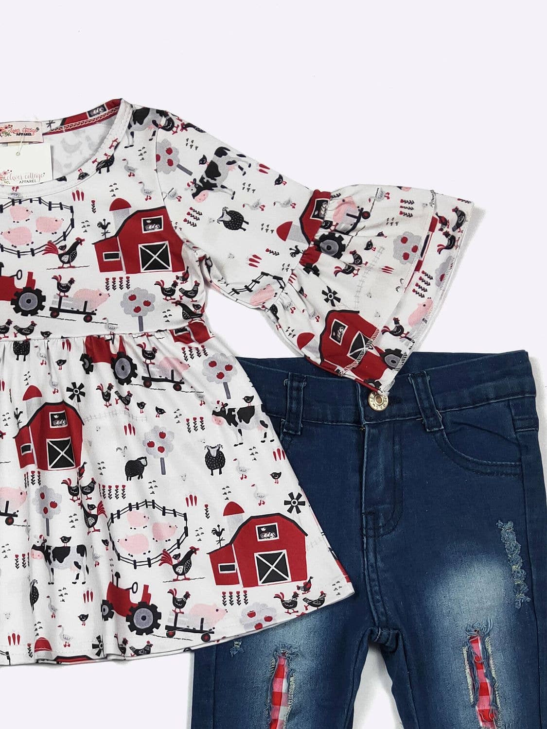 Red Barn Girls Set
