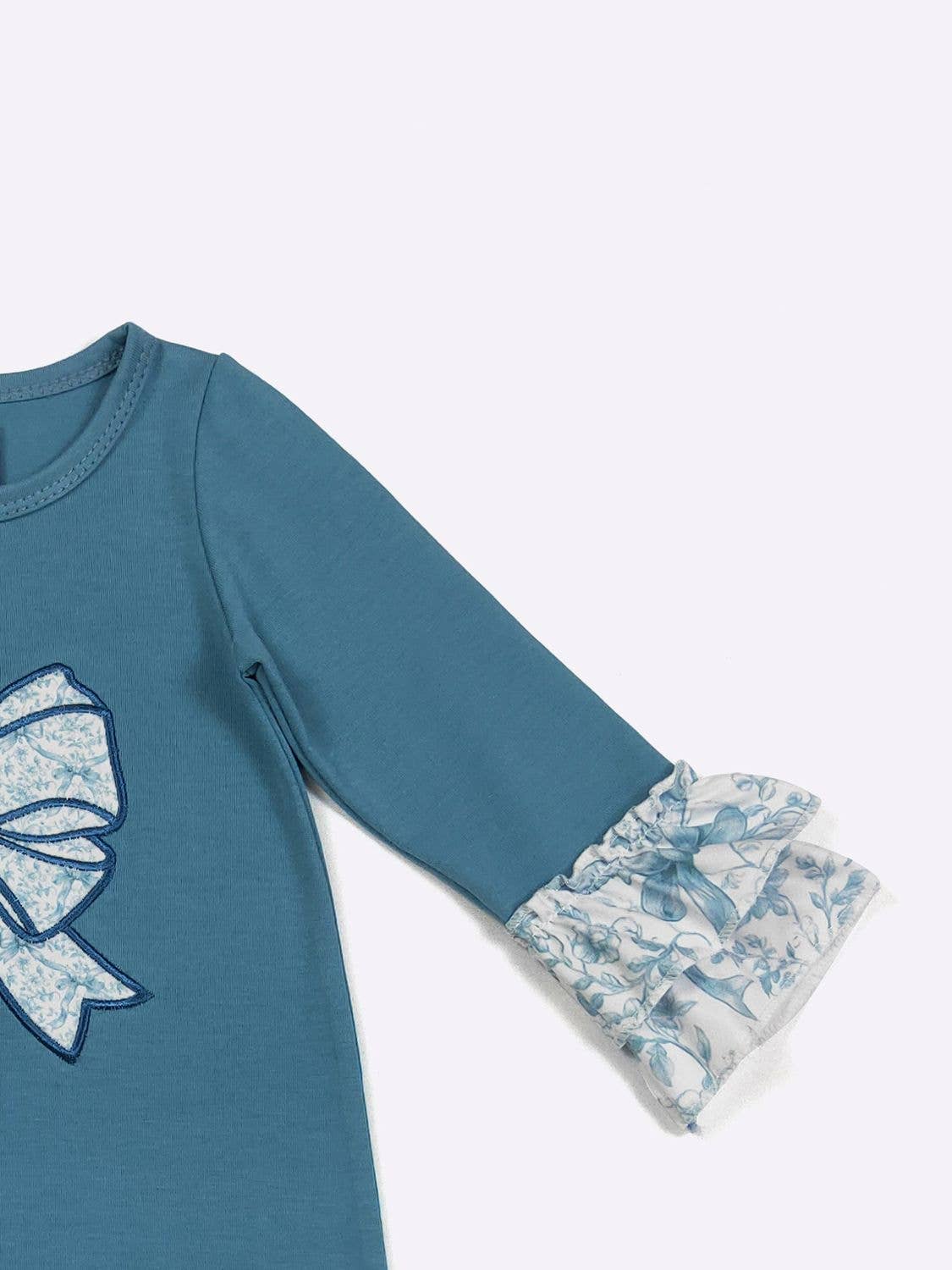 Bow Belle Baby Romper - Embroidery