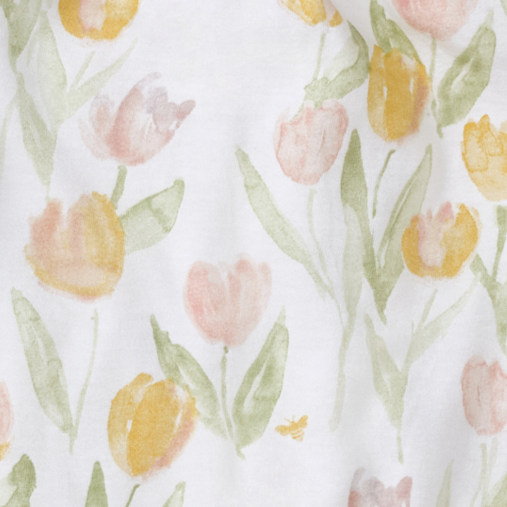 Tulip Field Bubble Romper