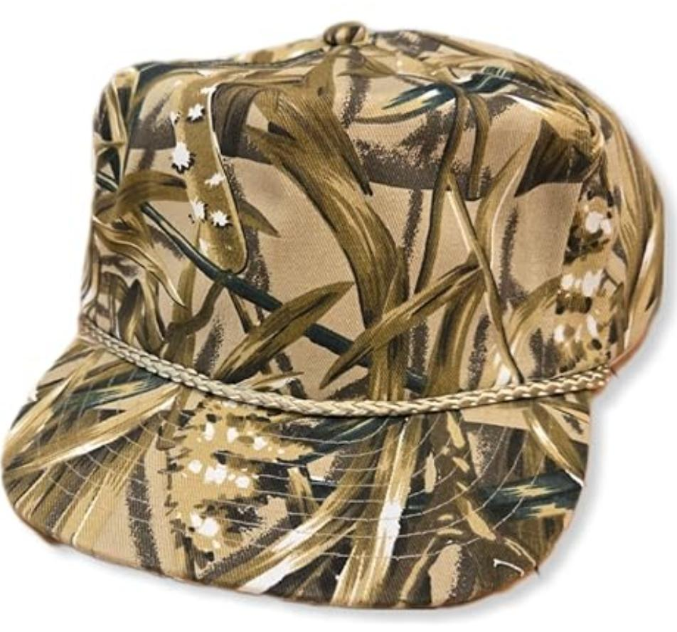 Shadow Grass Rope Camo Snapback Hat