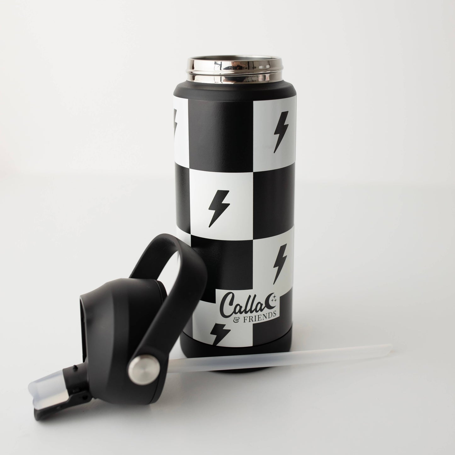 The Kyler Tumbler - Checkered Bolts