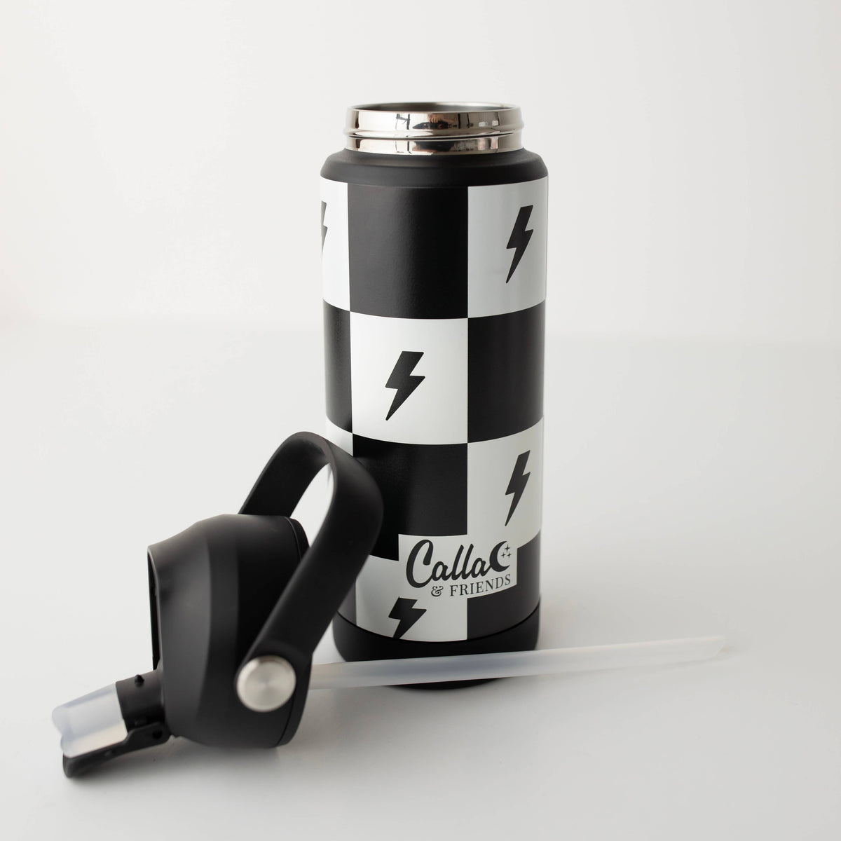 The Kyler Tumbler - Checkered Bolts