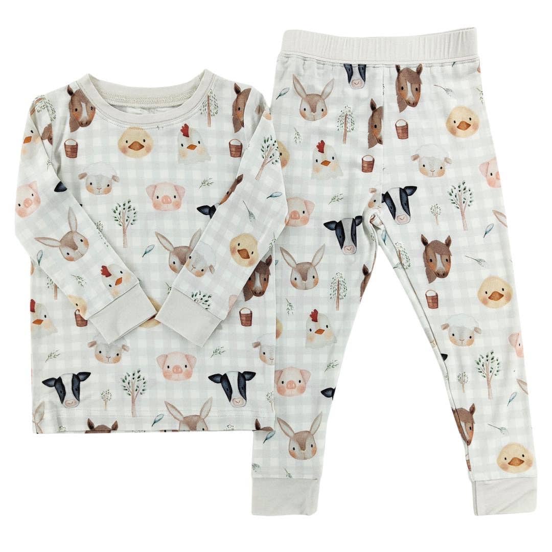 Farm Friends Bamboo Set