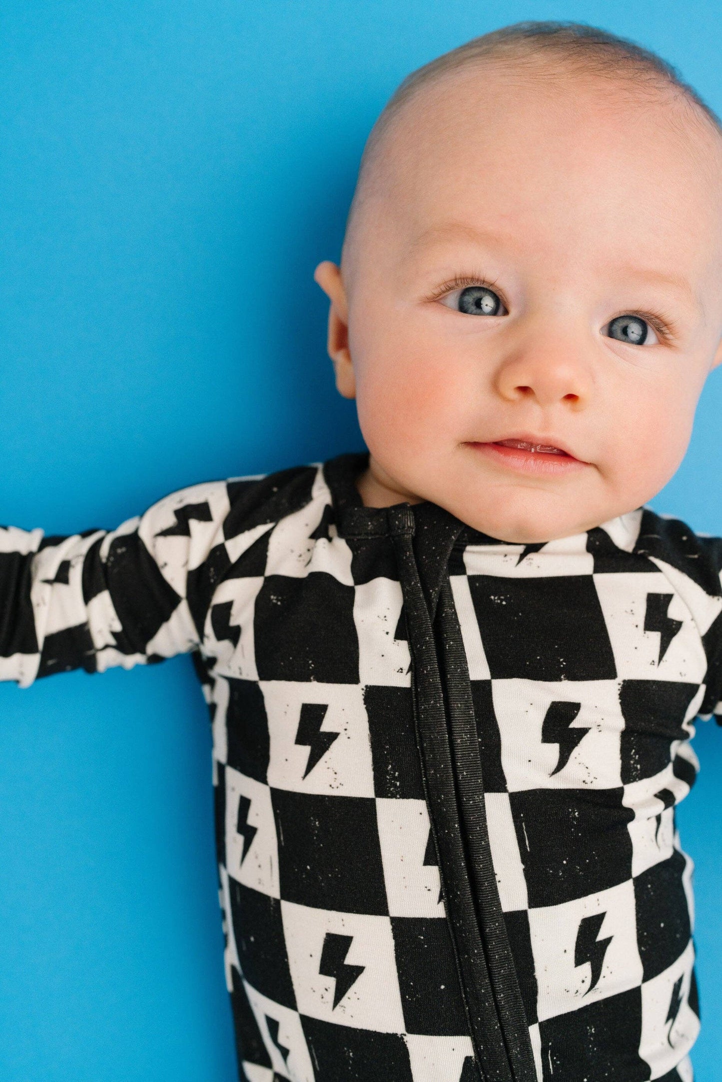 Electric Checkered Bamboo Sleeper