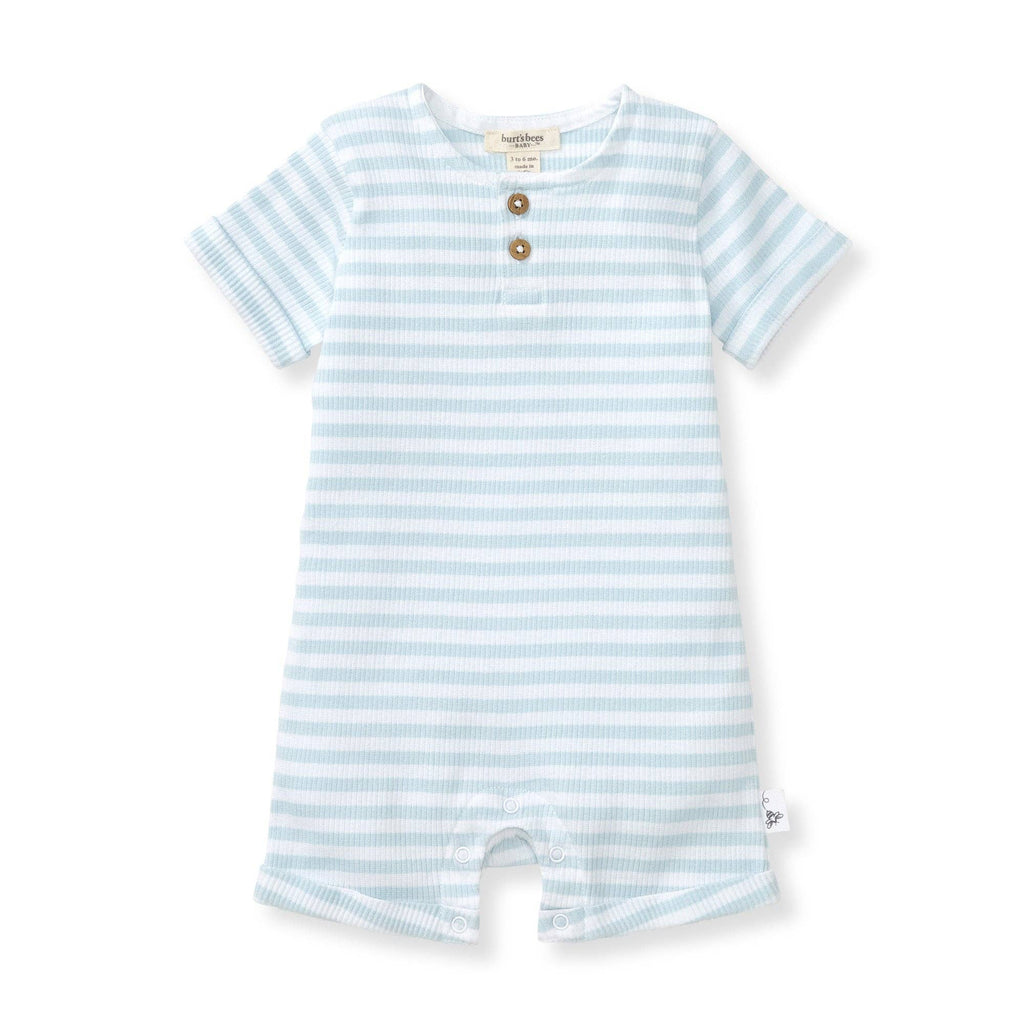 Rib Stripe Romper