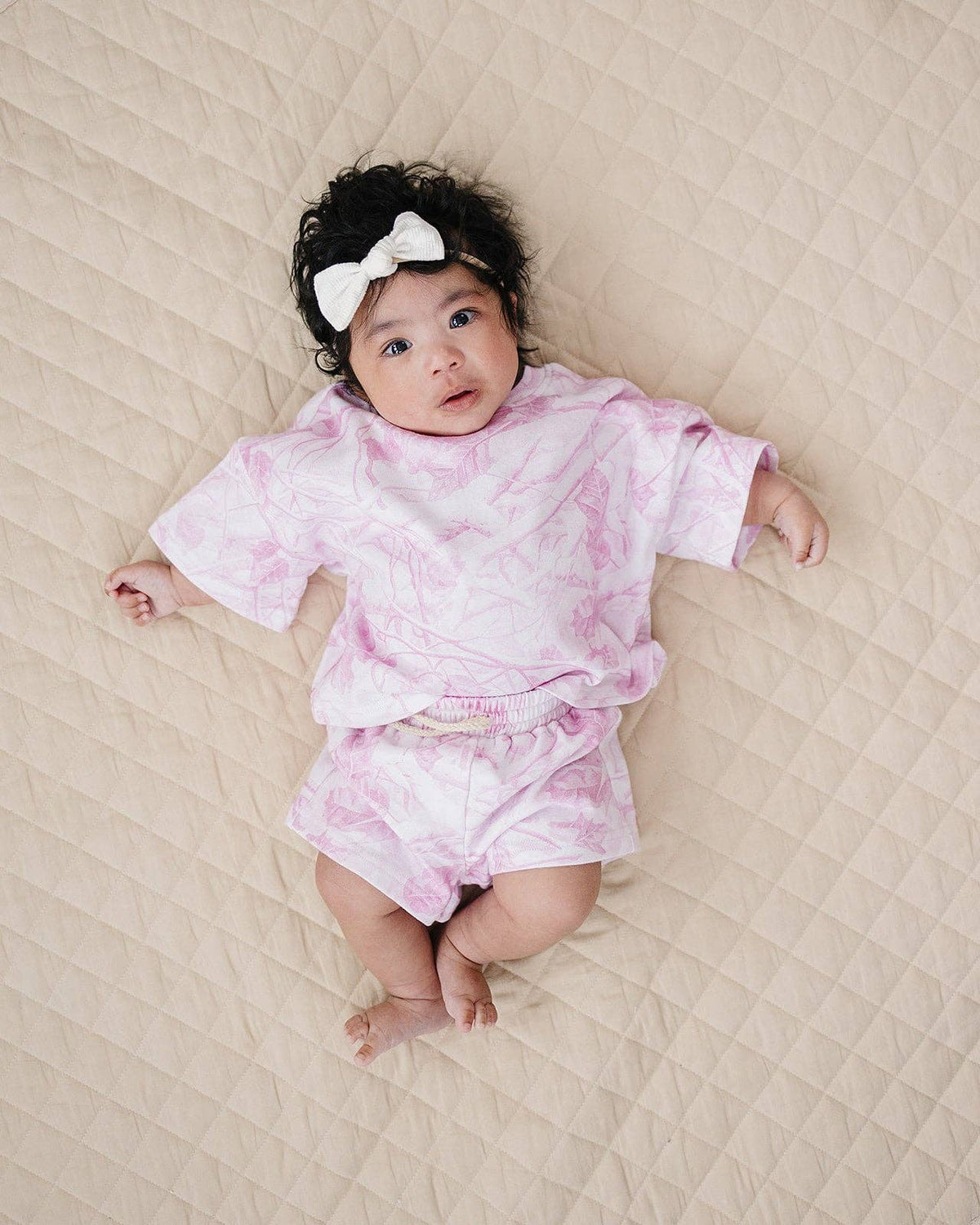 Shorts Set | Pink Camo