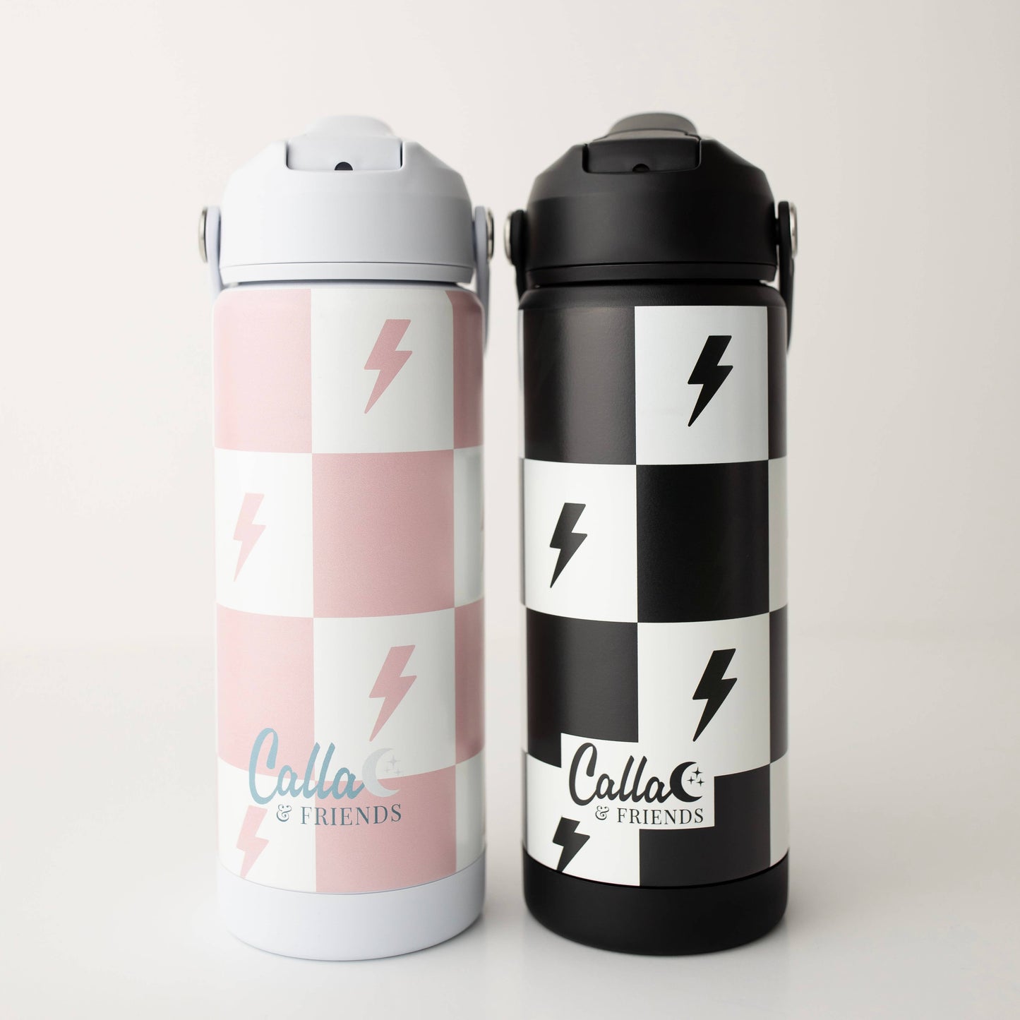 The Kyler Tumbler - Checkered Bolts