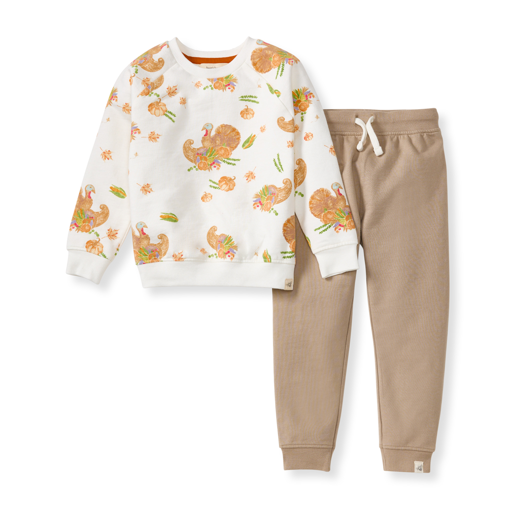 Happy Harvest Toddler Sweatshirt Set