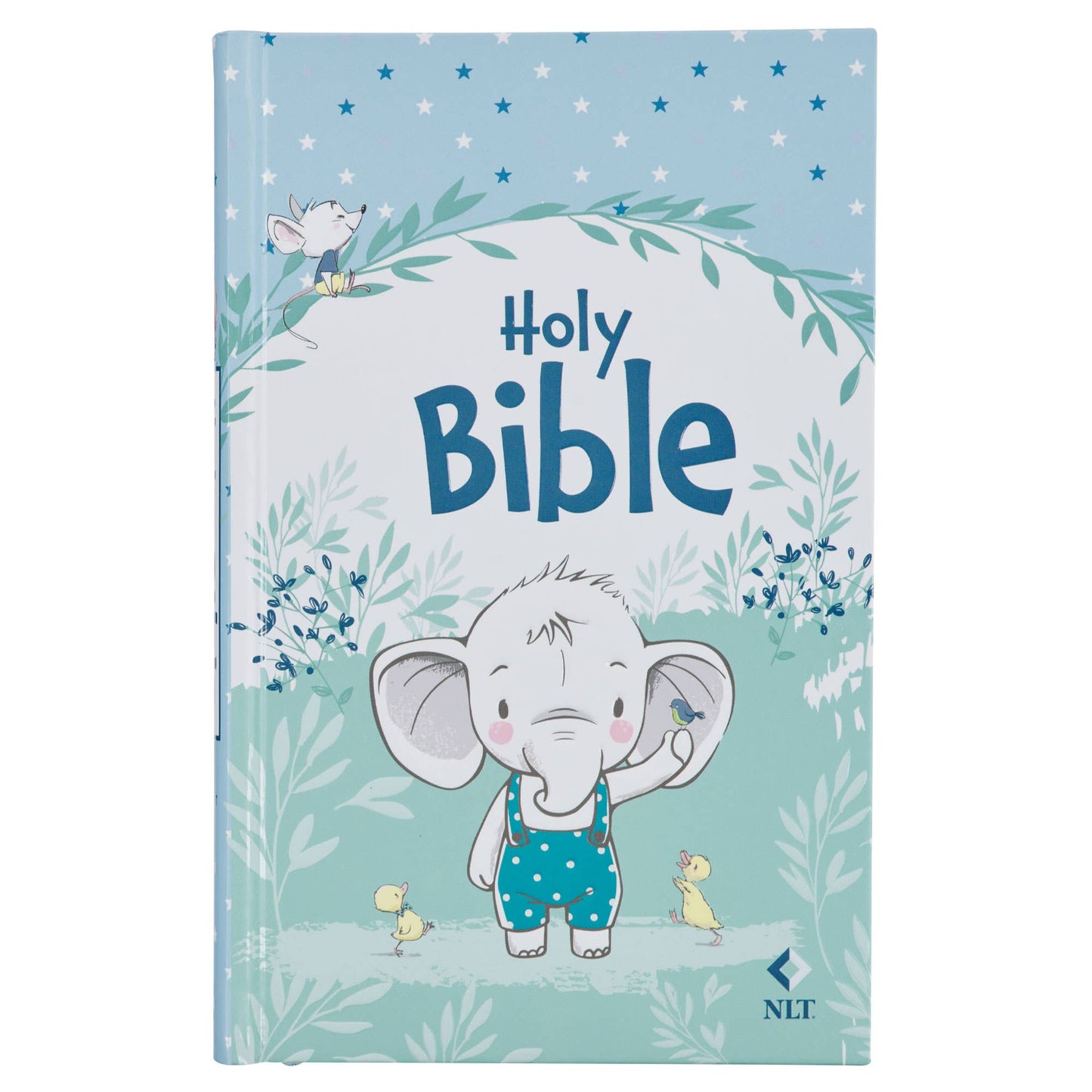 Bible NLT Infant Hardcover, Blue