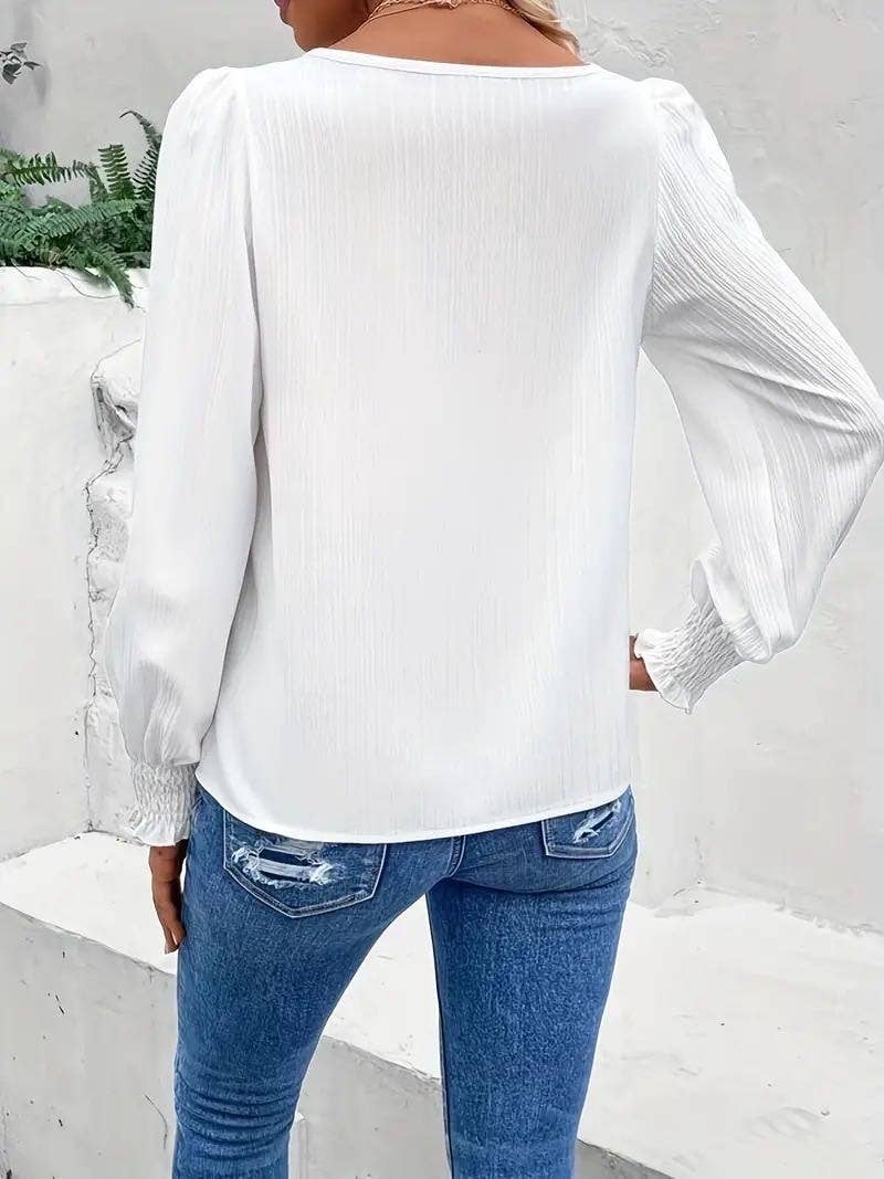Long sleeve blouse