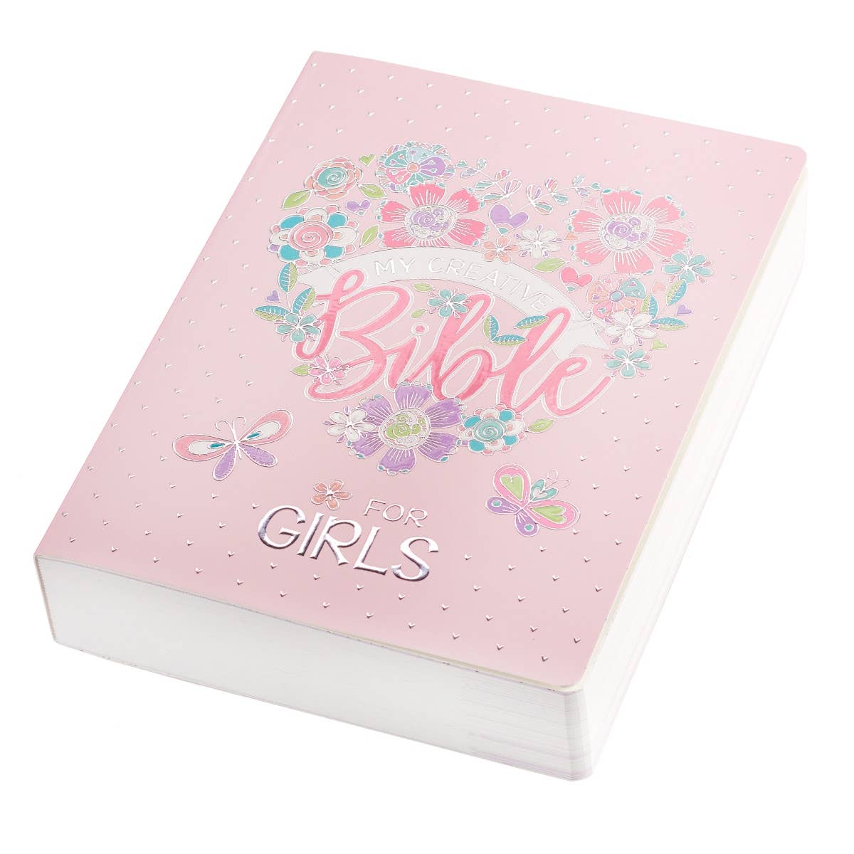 ESV My Creative Bible for Girls Softcover, Pink Floral