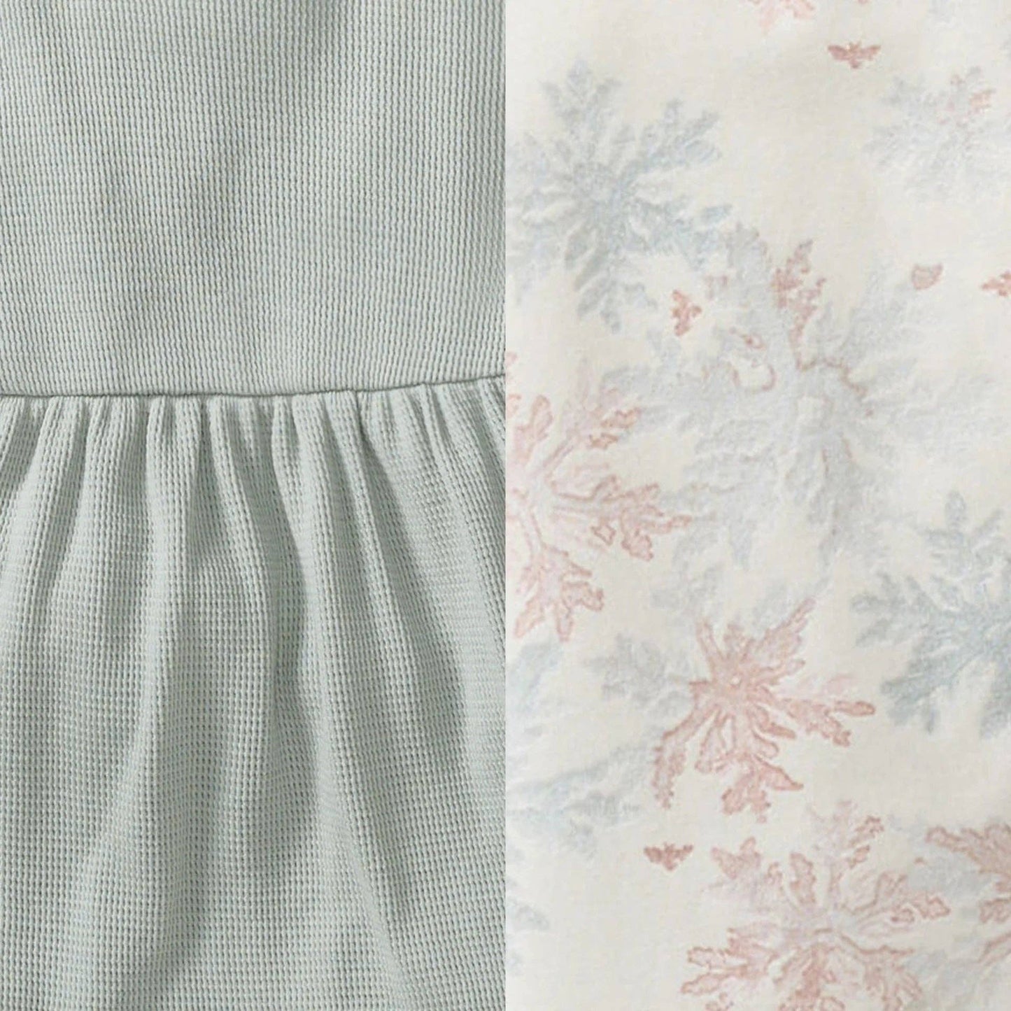 Snowflake Flurries Organic Tunic & Pants Set