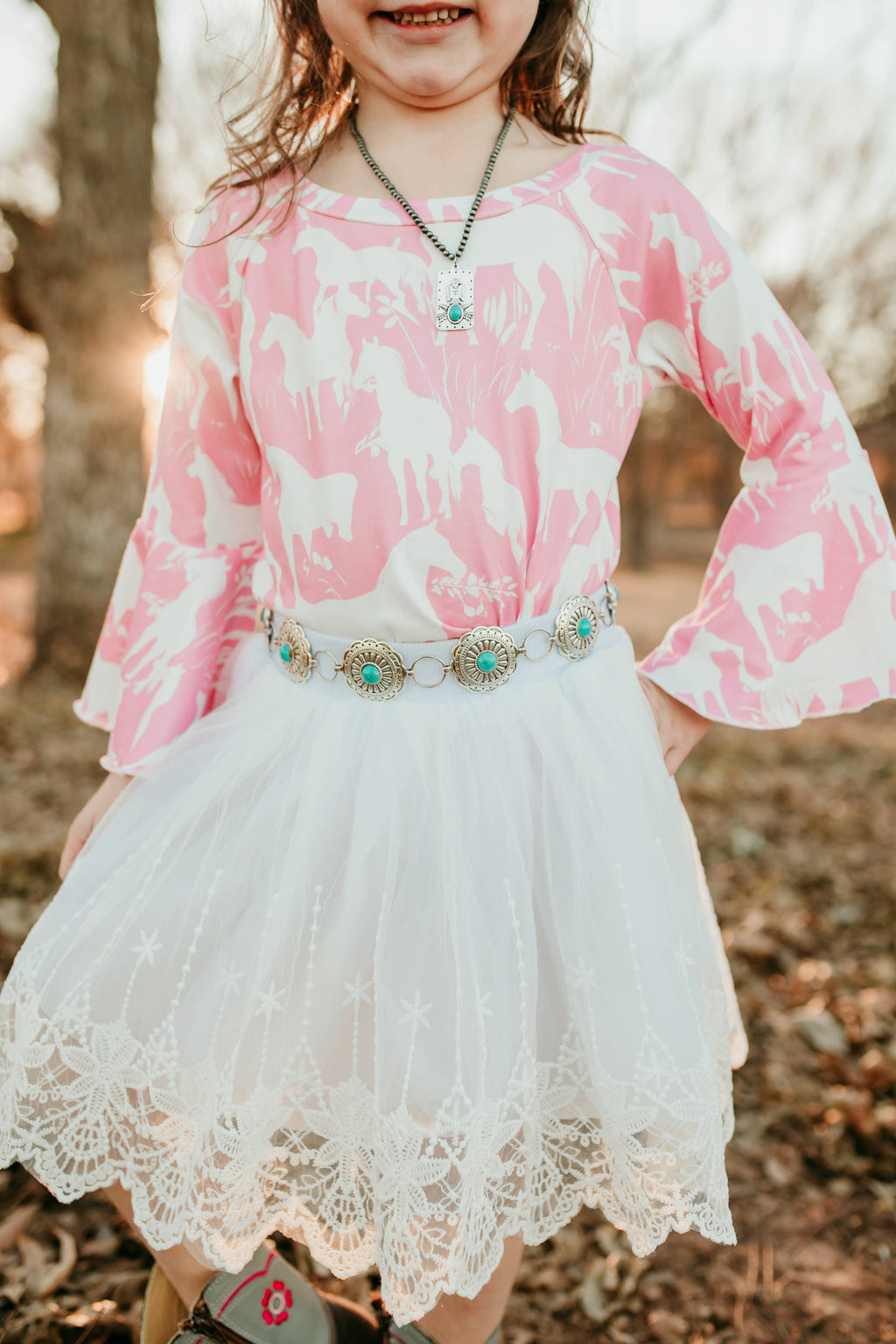 Circle Concho Belt