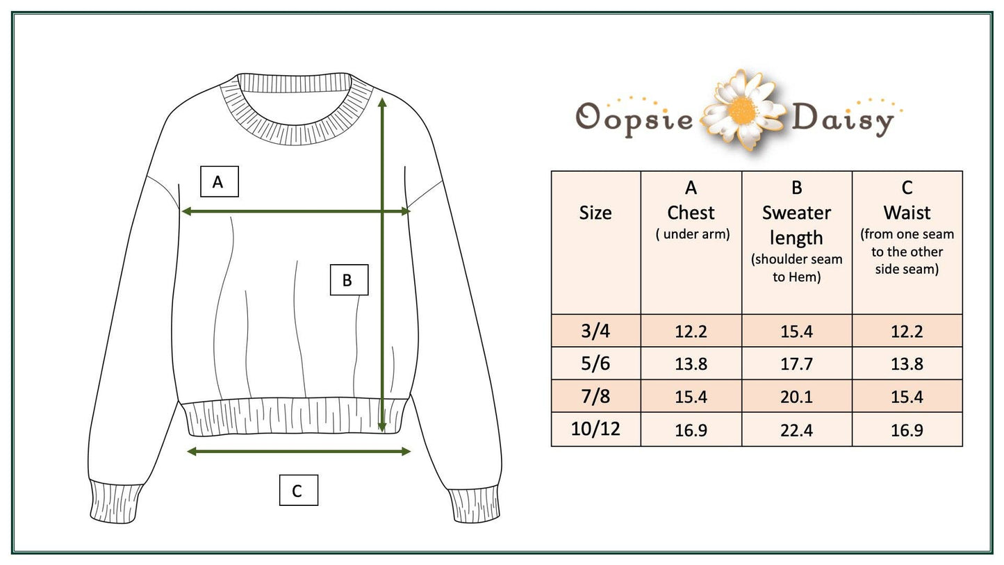 Girls Fall Winter White and Blue Ribbon Bow Sweater